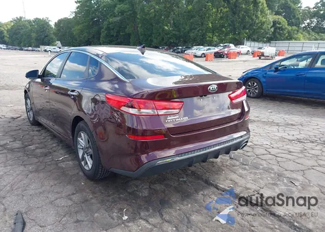 2019 Kia Optima Lx from USA, damaged, VIN 5XXGT4L35KG286285